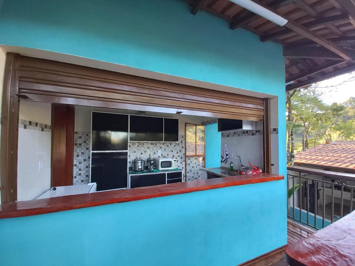 Chale Pavao Azul Hotel Cunha Exterior photo